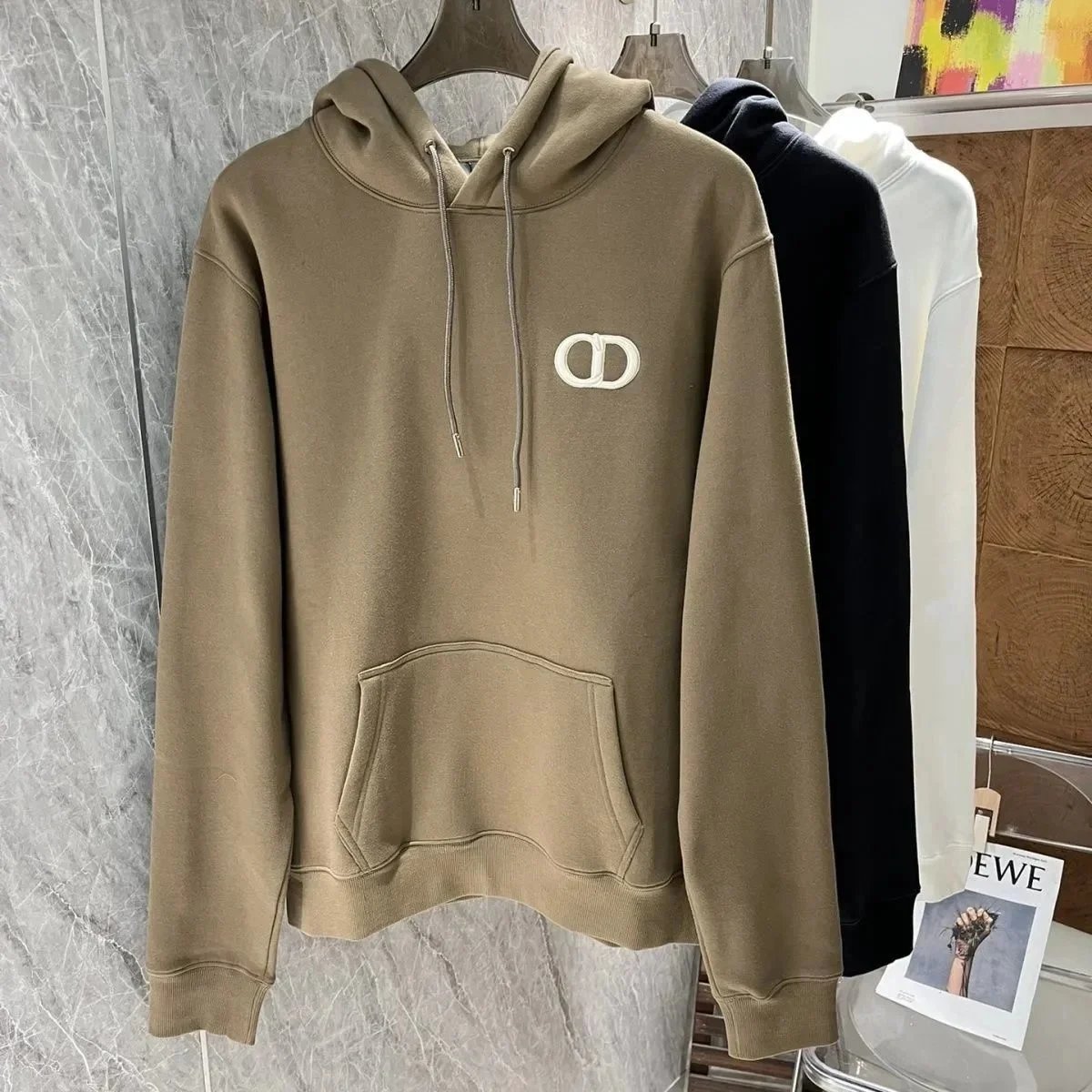 DIOR CD Simple hoodie  